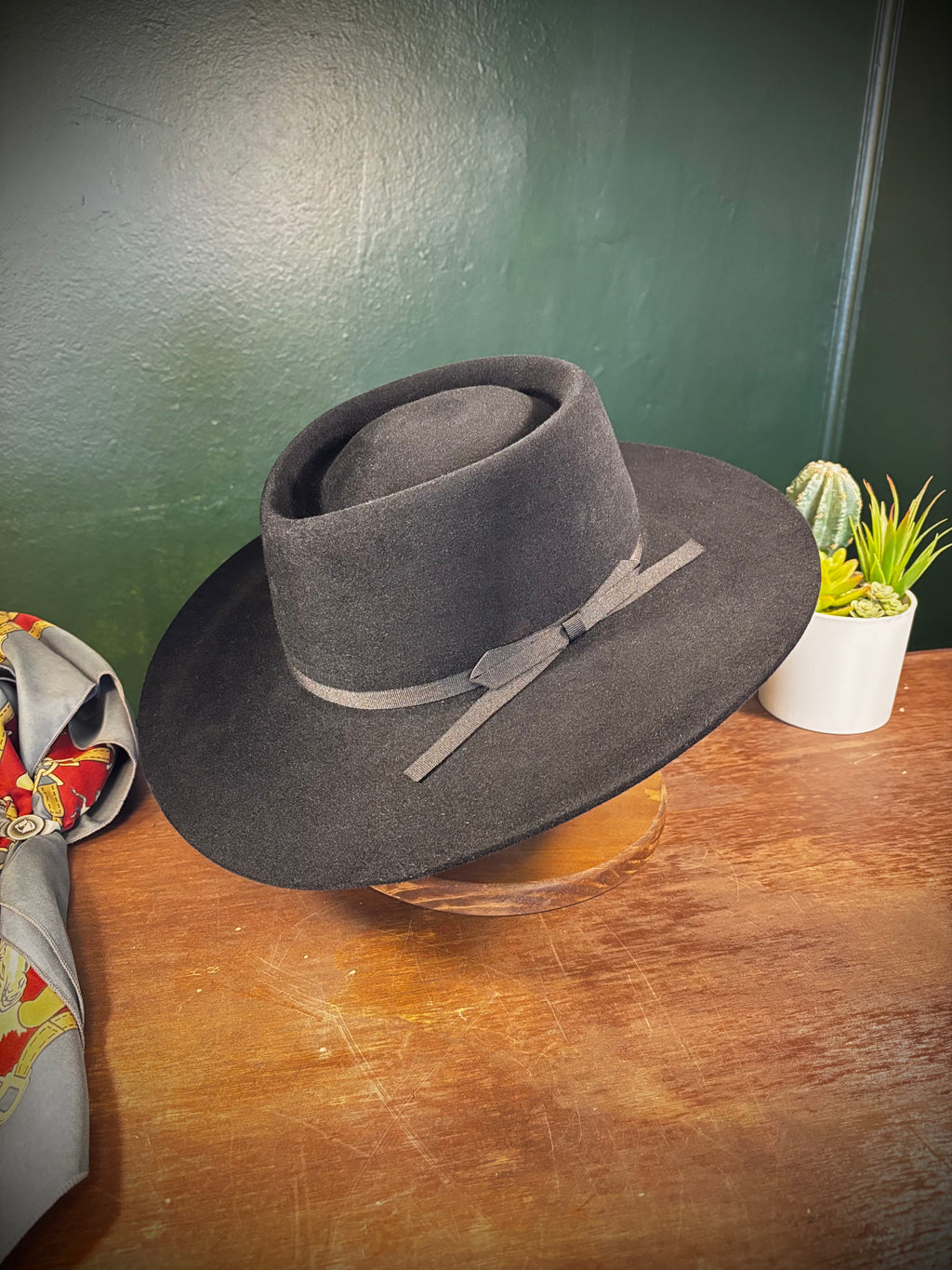 SOMBRERO DEL PATRON PELO DE CONEJO