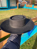 Sombrero de huaso color Negro